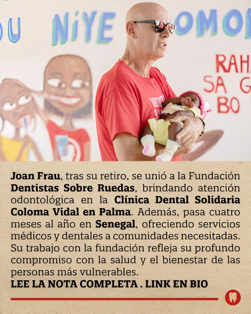 Entrevista al Dr. Joan Frau, voluntario de DentistaS Sobre Ruedas